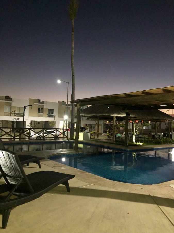 Villa Casa En Privada Frente A La Playa Con Alberca! à Mazatlán Extérieur photo